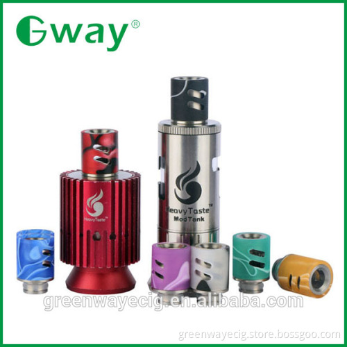 2015 wholesale color ss derlin pryrex drip tip, 510 colorful airflow control drip tip multi types individual package